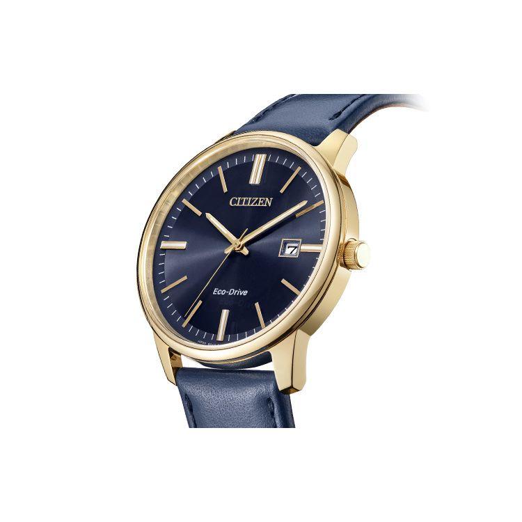 Citizen Eco-Drive Series 50M Water Resistant Quartz Watch Men watches Blue BM7522-15L