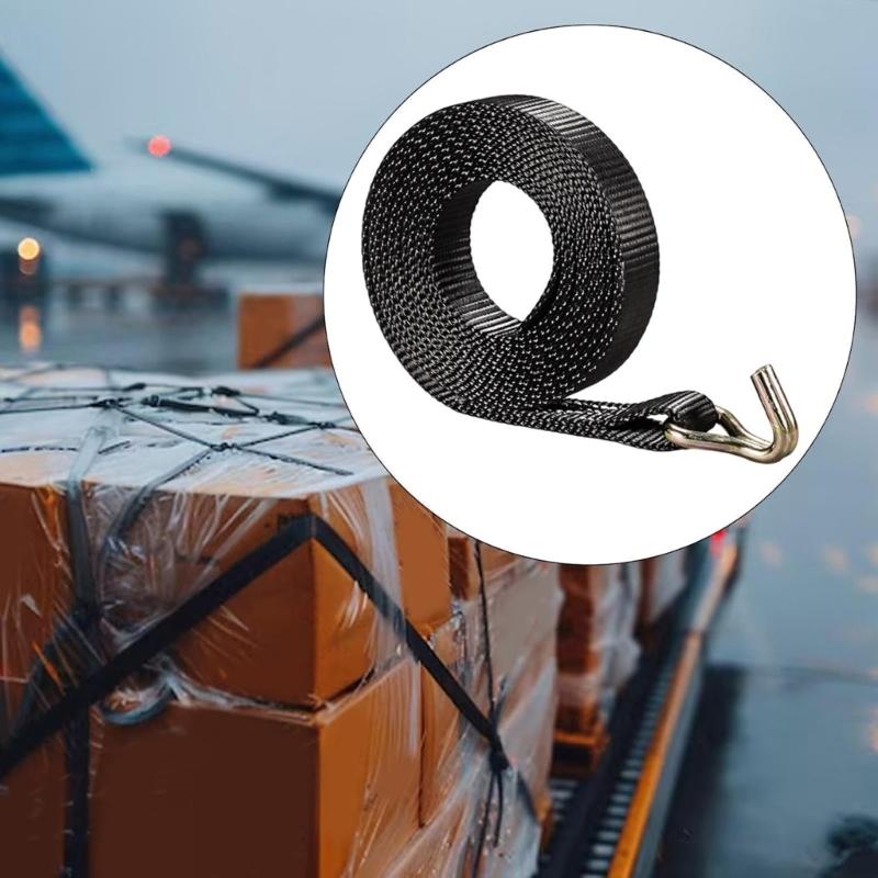 Double Hook Truck Cargo Straps Portable Sturdy Bungees Tie Downs Convenient for Safe Transport and Storage Solution