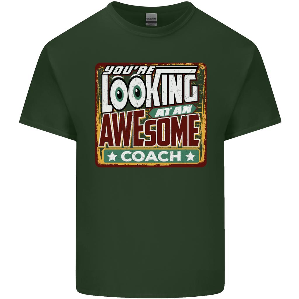 Youre Looking At an Awesome Coach Unisexs Light Cotton TShirt