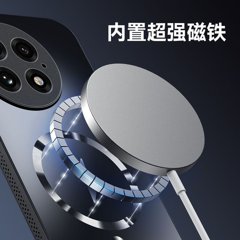 For OnePlus 13 13R ACE 5 Pro Case Hard Matte Magnetic Wireless Charging Lens Protective Back Cover Case For One Plus 13 12 Shell