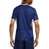 Nike Embroidered Logo Print Straight Fit Short Sleeve Soccer Shirt Men Tops Dark-Blue FJ1260-492