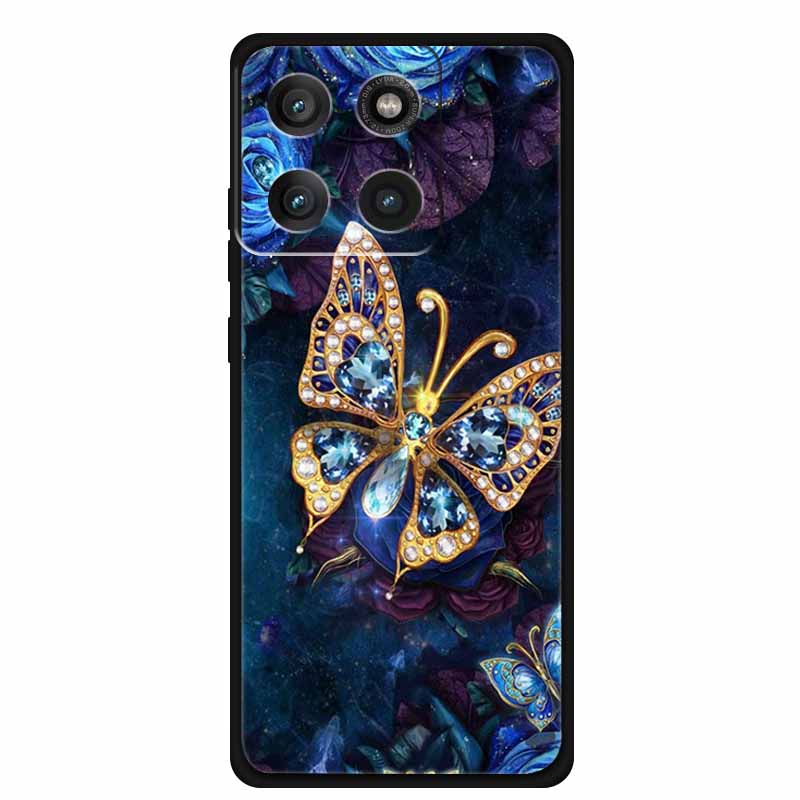 Custodia Morbida in Silicone TPU per Motorola Edge 60 Pro Cover Protettiva Stile Tech Coque per Moto Edge60 Pro Capa Nuova Antiurto Fundas