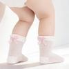 Infant Baby Rabbit Socks For Girls Cute Newborn Mesh Bowknot Mid-calf Short Sock Summer Fashion Sweet Princess Cotton Socks