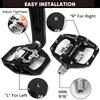 BUCKLOS MTB Pedal for SPD System Bicycle Mixed Pedal Mountain Bike Self-locking Pedals Aluminum Alloy MTB Bike Clipless Pedals