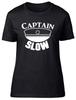 Captain Slow Funny Ladies Womens Fitted T-Shirt