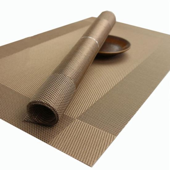 4Pcs/Set Anti-slip Thermal Insulation Placemat Pad Dining Table Mat Accessory