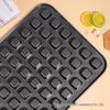 12-Cavity Mini Muffin Baking Pan with 48 Molds - Square and Round Shapes