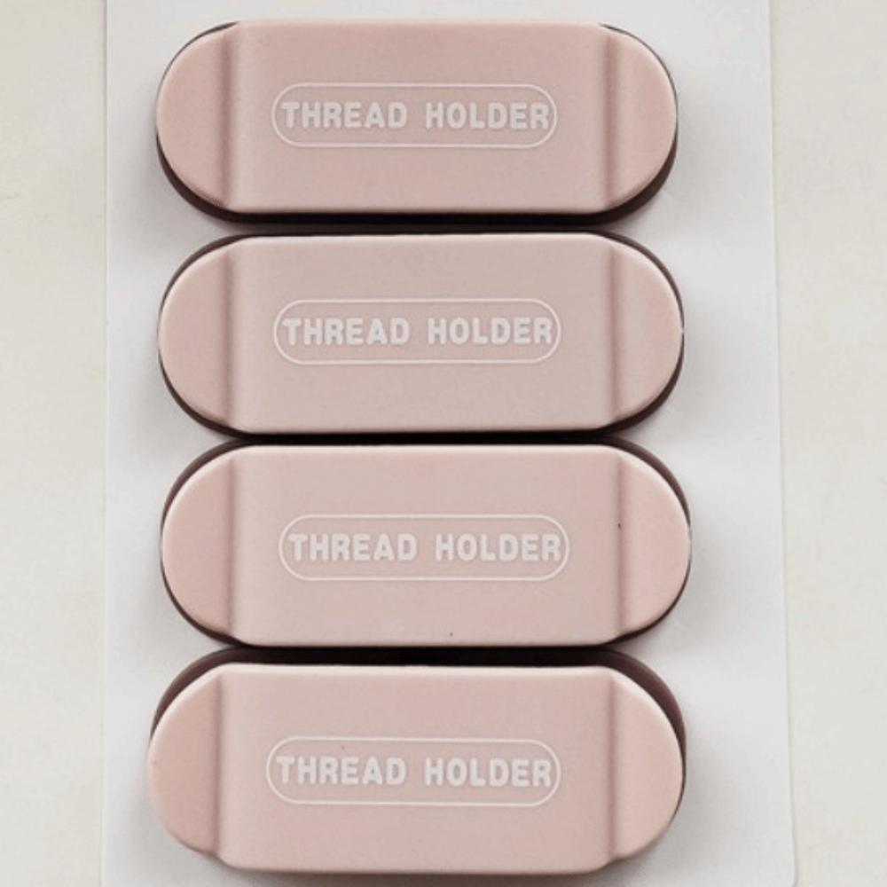 4pcs/set Wall-Mounted Cable Organizer Self Adhesive Cable Clamp Practical Wire Holder  Car розовый