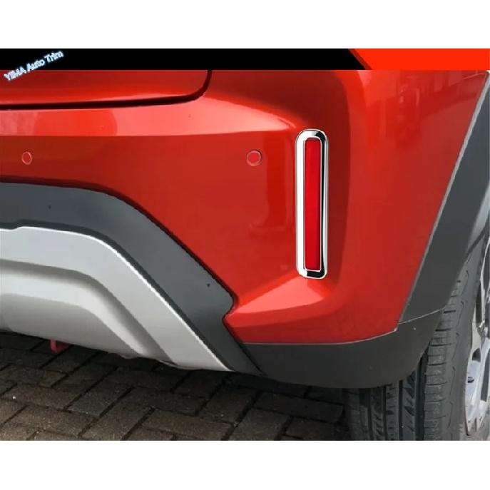 ABS Chrome Decoration Stickers Accessories Rear Fog Lights Lamp Cover Trims Fit For Suzuki Fronx WDB3S WEB3S 2025 2026