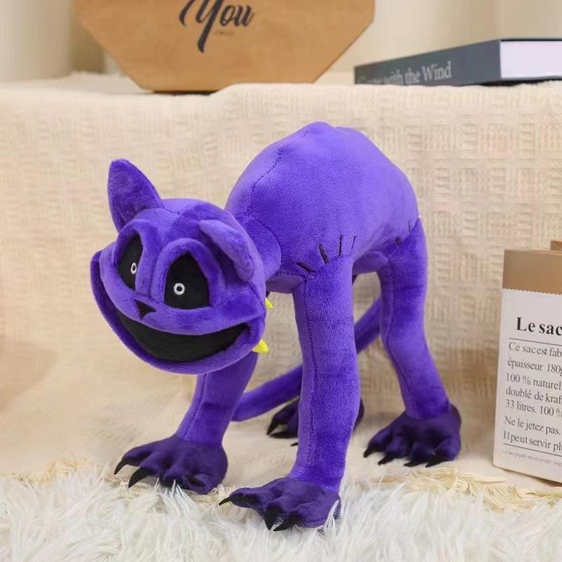 Smiling Critters Plush Toy Hopscotch Catnap Bearhug Plushie Catnap Plush Doll Decoration Kawaii Soft Stuffed Toy Gift for Kids