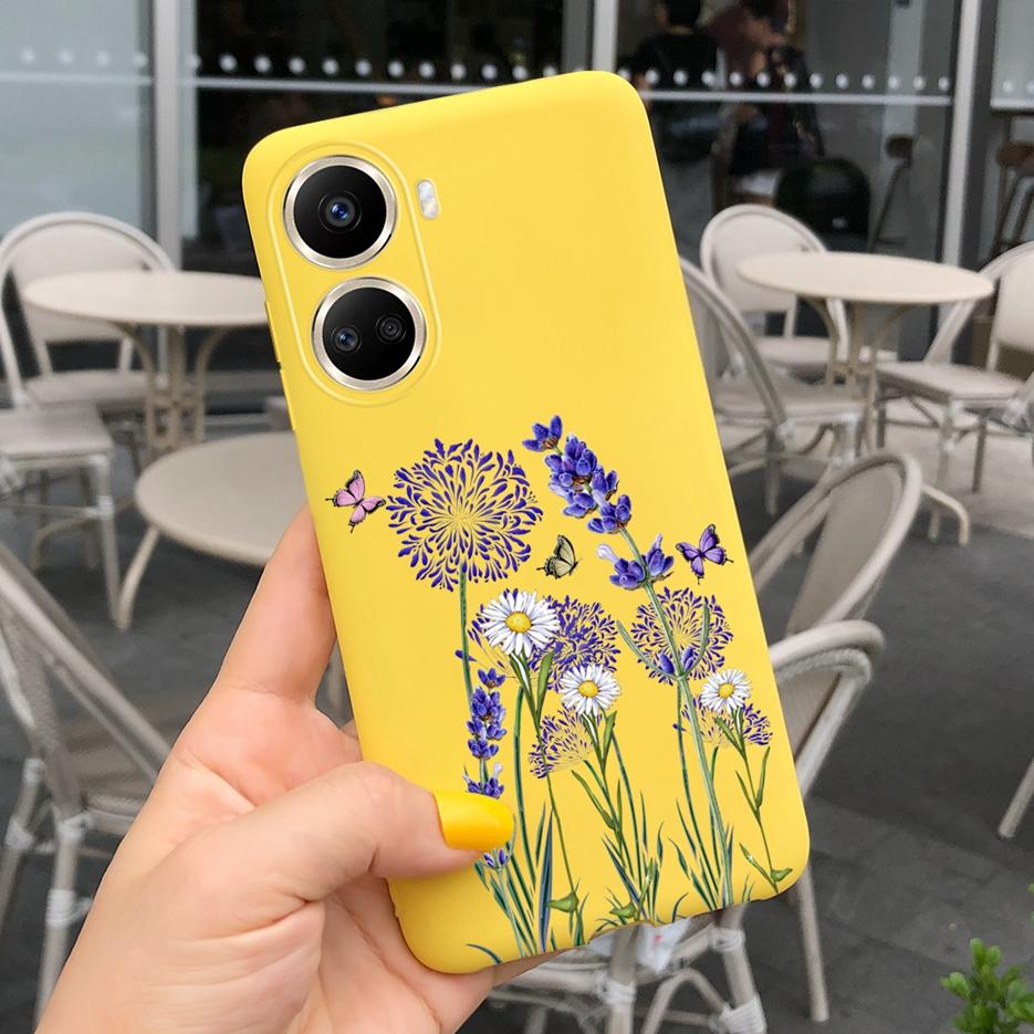 For Huawei Nova 10 SE Case BNE-LX1 BNE-LX3 Cute Candy Painted Cover Soft Silicone Case For Huawei Nova 10SE Nova10 SE Back Cover