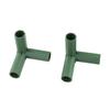 20pcs 16mm Round Tube Three-Way Four-Way Five-Way Greenhouse Frame Building Connector Flower Rack Greenhouse Frame Structure