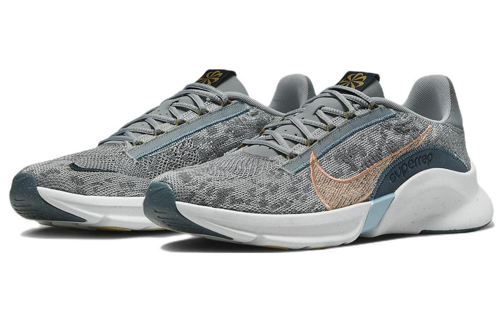 Nike SuperRep Go 3 Next Nature Flyknit 'Wolf Grey Arctic Orange' DH3394-004