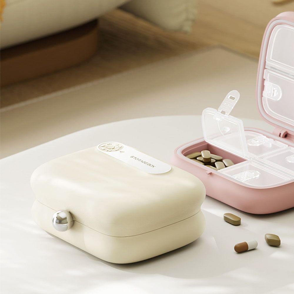 Compartmentalized Pill Box 7 Grids Daily Pill Organizer Gifts Small Tablets Boxes for Pill Jewelry