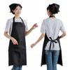 Children's apron, triangle sling, unisex, solid color, durable, dust-resistant, perfect for cooking classes, pottery, painting, and other parent-child