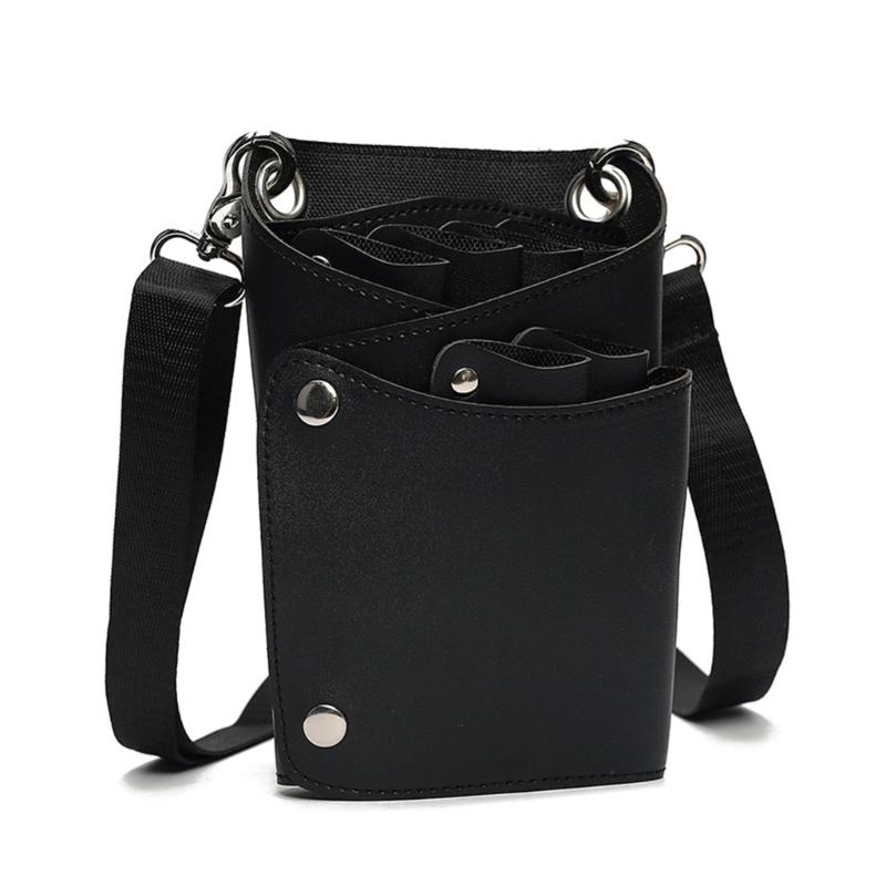 Barber Hair Scissor Bag Hairdressing Barber Holsters Bags Clips Comb Holder Tool Waist Pack Belt PU Bag Salon Supplies