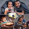 Portable Home Theater Projector Big Screen 1080P Display Perfect For Students And Family Entertainment