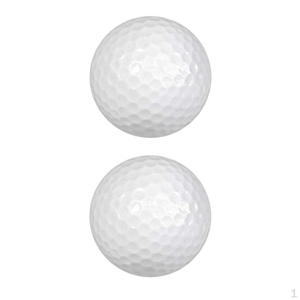 2 Pieces Golf Practice Floater Ball for Sport Golfer Beginners Training Supplies