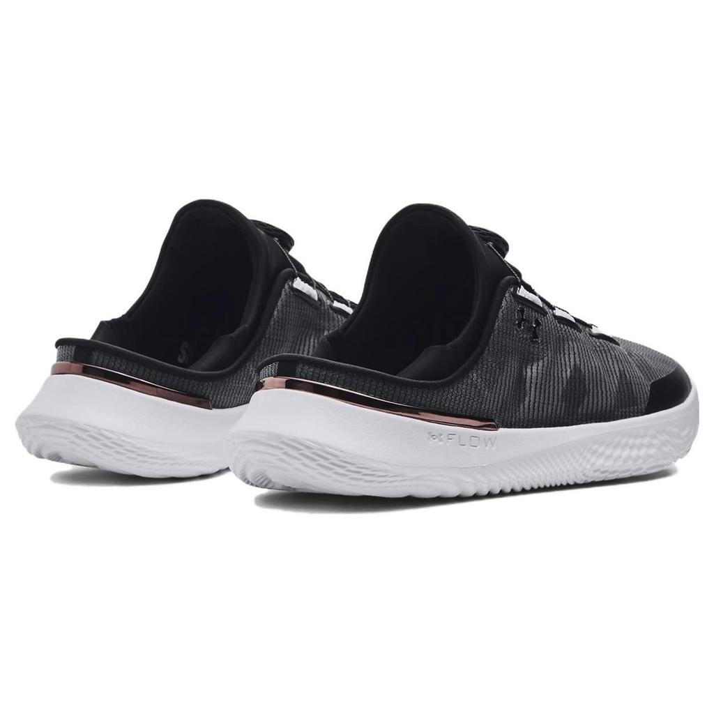Under Armour SlipSpeed Calzado de Entrenamiento y Running de caña baja Unisex Gris Negro 3027726-001