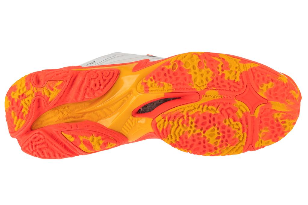 Mizuno Wave Lightning Z8, Unisexové bílé volejbalové boty