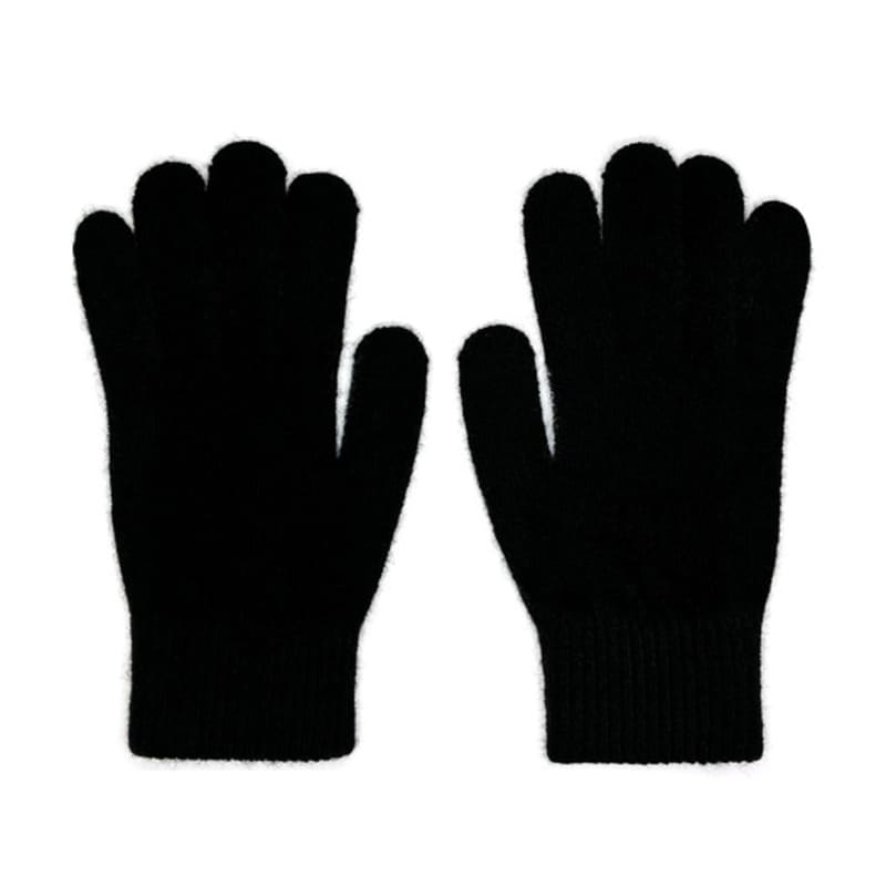OTHER-worldly Pussycat Wool Gloves [Ribbon Black]
