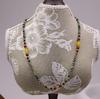 Chinese Minimalist Colorful Beads & Natural Stone Clavicle Chain for Women