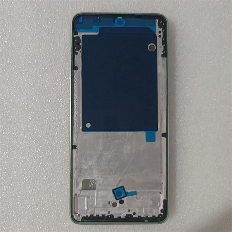 Middle Frame For Xiaomi Redmi Note 13 4G 5G LCD Front Frame Housing Bezel With Power Volume Button Replace
