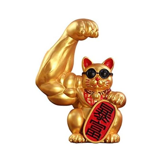 Ornament, Good Luck, Good Luck, Lucky Cat, Prayer for Financial Luck, Palm Size, Opening Celebration, Housewarming Gift, Present, Lucky Charm, Good
