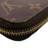 LOUIS VUITTON M42616 Zip Around Monogram leather Zippy wallet Purse Brown leather Used