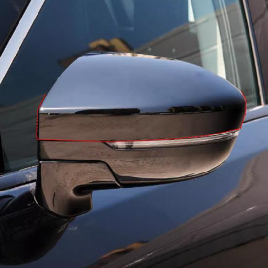 Bright Black Car Rearview Mirror Cover Trim For NISSAN Murano 2025