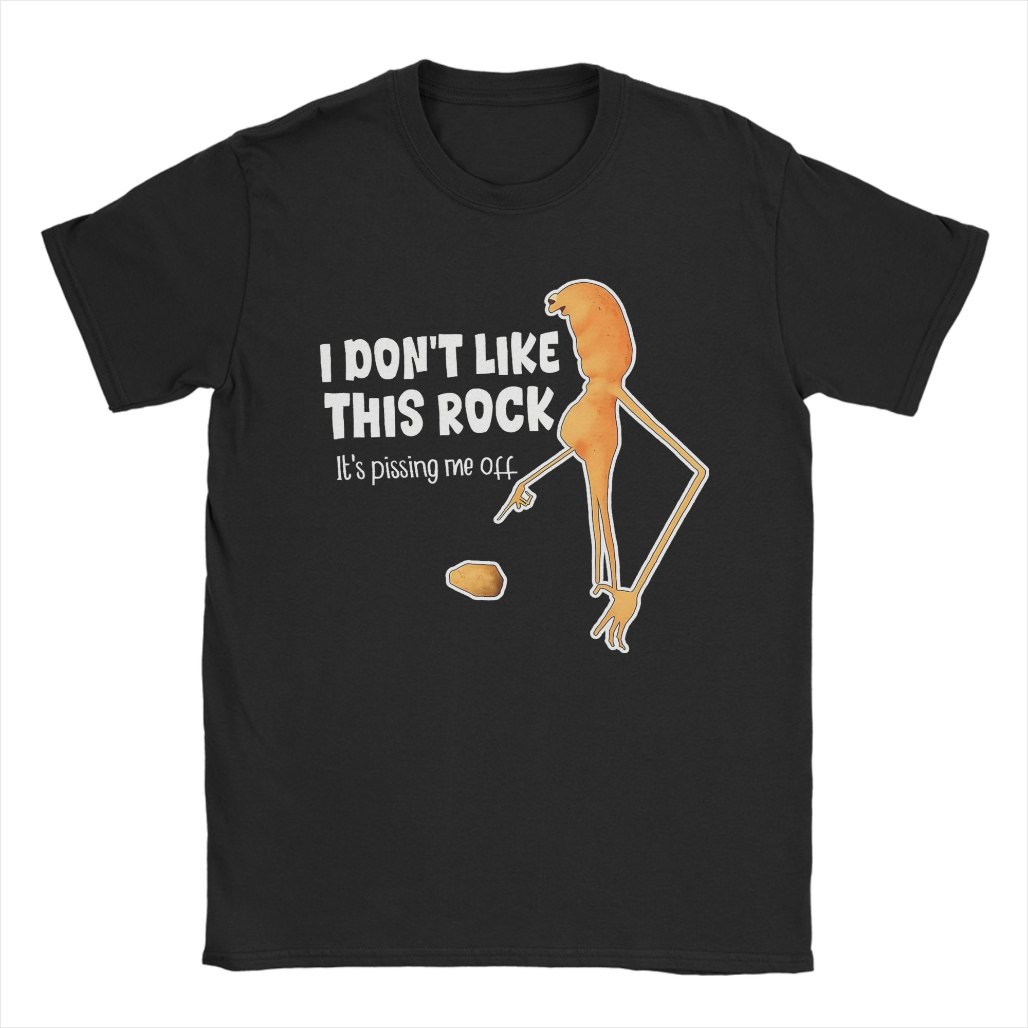 

Men Marcus The Worm I Don t Like This Rock T Shirts 100% Cotton Clothes Humorous Short Sleeve Round Neck Tees Unique T-Shirt 5XL різнокольоровий