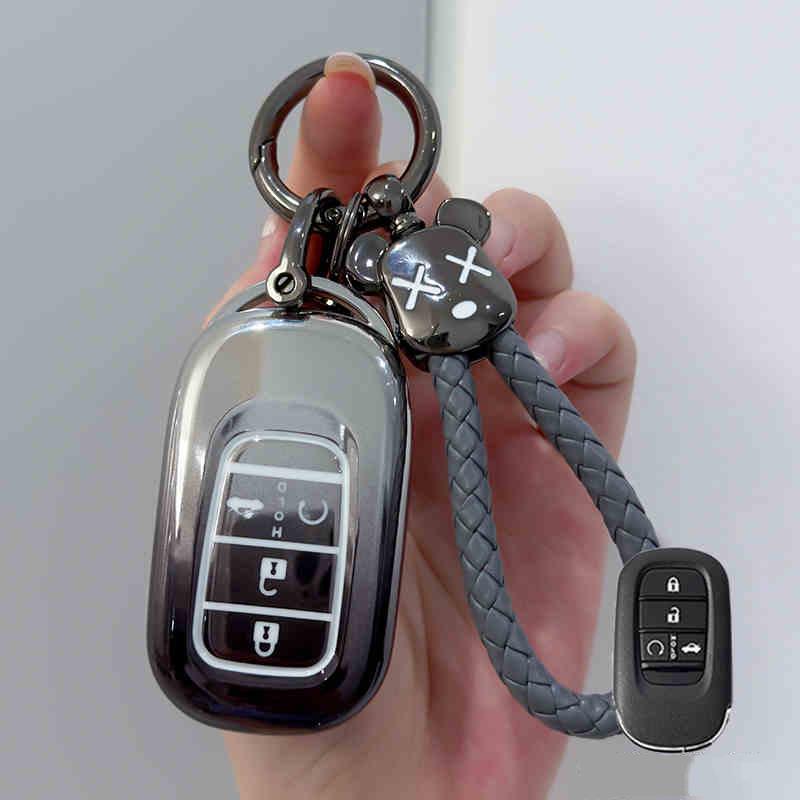 

Чехол для ключа Honda для CR-V, Accord, Civic, Integra, ZR-V, Breeze, UR-V, Inspire и HR-V (11-е поколение)