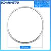 Steering Wheel Center Ring for Mazda 3 Axela Steering Wheel Center Ring with Double-sided Tape Attached Car Decoration Interior Chrome Finish Shi