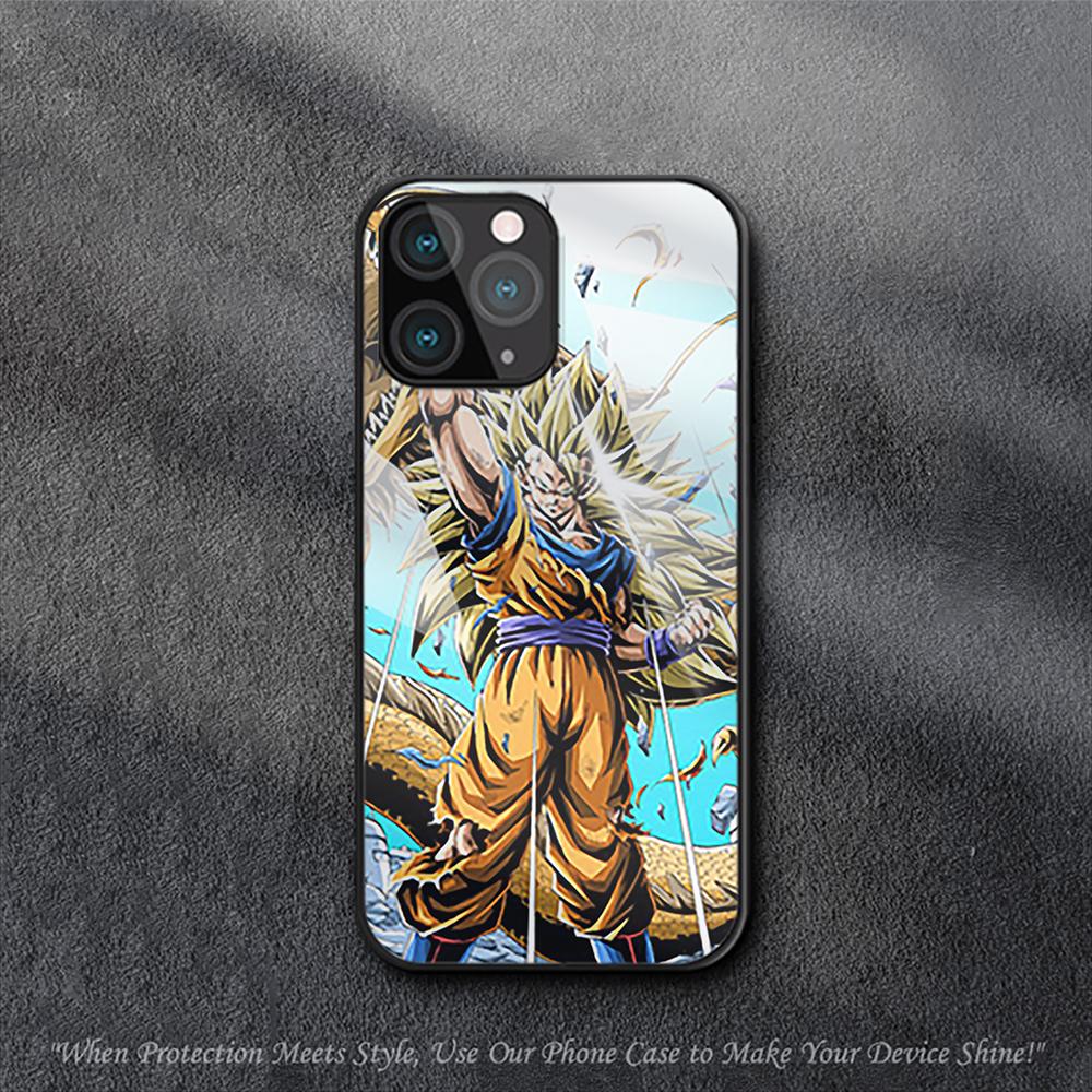Anime-Dragon-Ball King Man Case For iPhone Samsung Galaxy Redmi Note S 17 16 15 14 13 20 24 25 54 Pro Max Ultra Fe Air Tempered Glass Cover