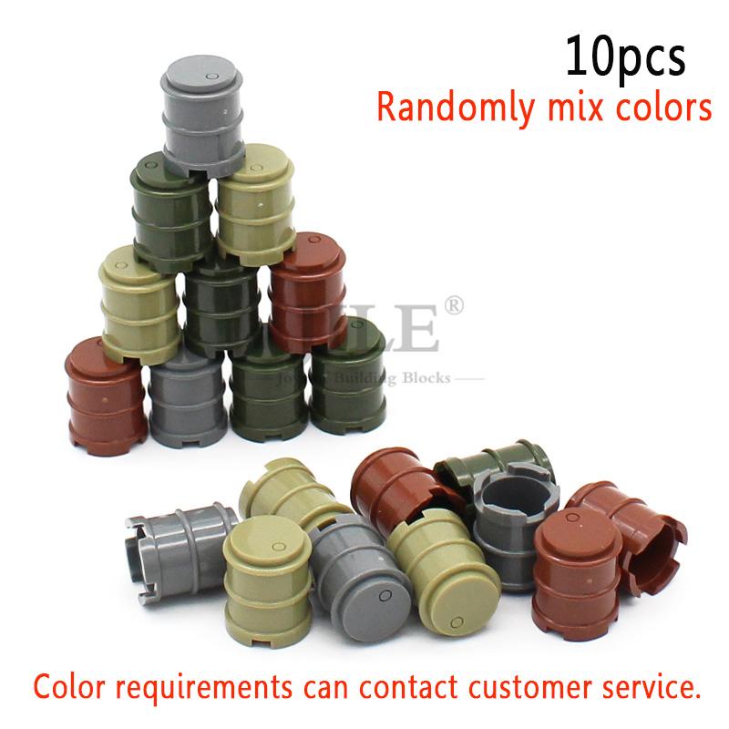 MOC Commando Special Forces Army Soldier Figures Military Base Barbed Wire Weapon Equipment Sandbags Bricks Building Blocks Toys