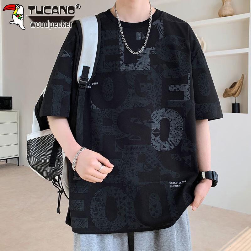 TUCANO Men s Fashion Loose Fit Breathable Short Sleeve T-Shirt XL