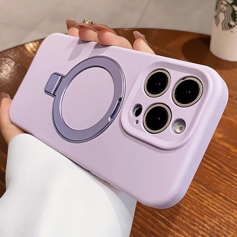 

Новый жидкий силикон, подходящий для чехла для мобильного телефона Apple IPhone 16 Promax, 16 магнитный держатель для ремня, полная защита объектива iPhone 13promax