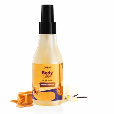BodyLovin' Vanilla Caramello Body Mist 150ml | Travel-Friendly Long-Lasting Warm Vanilla Fragrance Spray