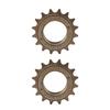 2PCS Bike Single Speed Freewheel Steel 16T Bike Flywheel Sprocket for Electric Bike Folding Bike