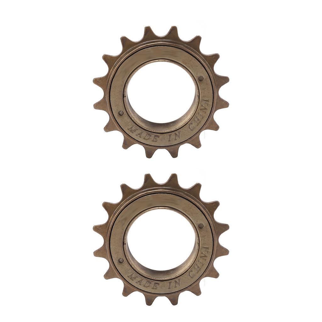 2PCS Bike Single Speed Freewheel Steel 16T Bike Flywheel Sprocket for Electric Bike Folding Bike
