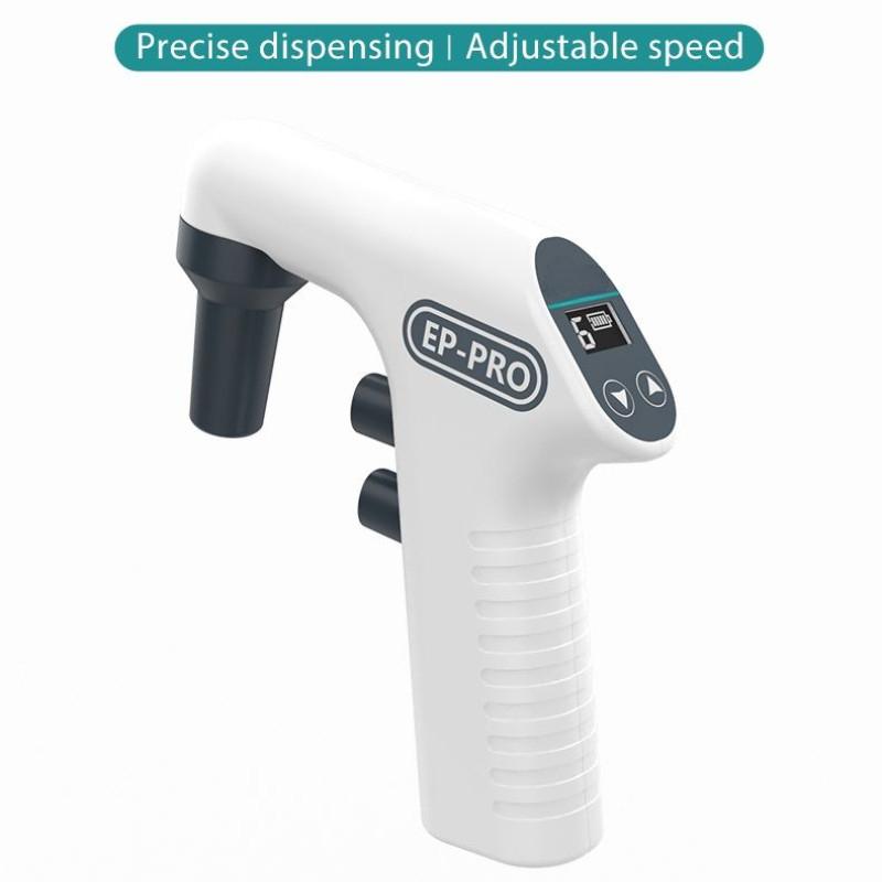 200ML LED Digital Display Electtic Pipette Controller Automatic Pipette Lab Equipment Electronic Pipette Pump