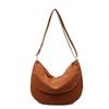 Women's Large-capacity Crossbody Bag Student Light Solid Shoulder Bag