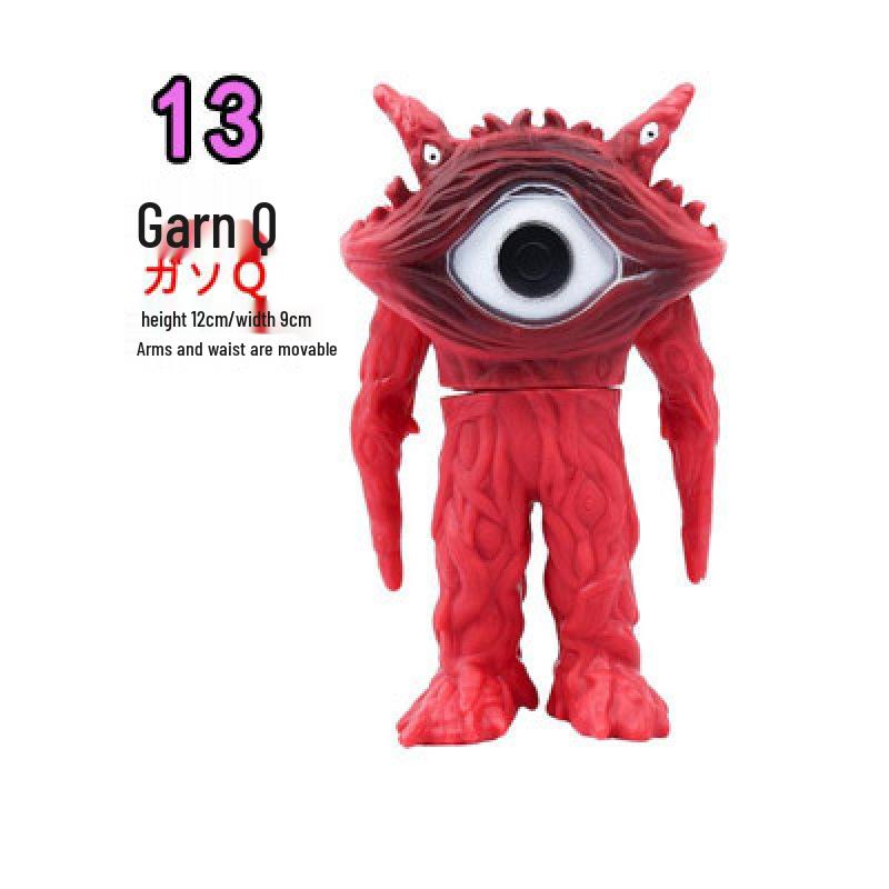 New Blazer Monster Soft Vinyl Action Figure - Articulated Children's Toy, Full Series