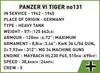 Cobi 2588 Panzer VI Tiger I Nr. 131 Das Panzermuseum