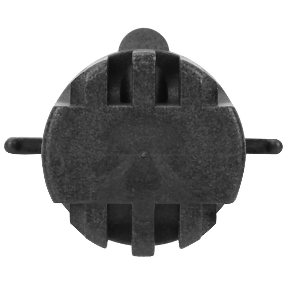 6pcs Plastic Cup Plug Surfboard   Round Surf Fin Plug   Box Fin Plug & Screw Key(Black)