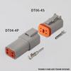 DT 2-Pin Waterproof Automotive Wiring Harness Plug DEUTSCH DT04-2P/DT06-2S Connector