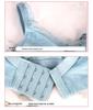 Lace Wire-Free Breathable Breast Cover Bra with Insertable Pads - Style 8801