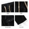 Maoren Men's Gradient Wide-Leg Denim Jeans