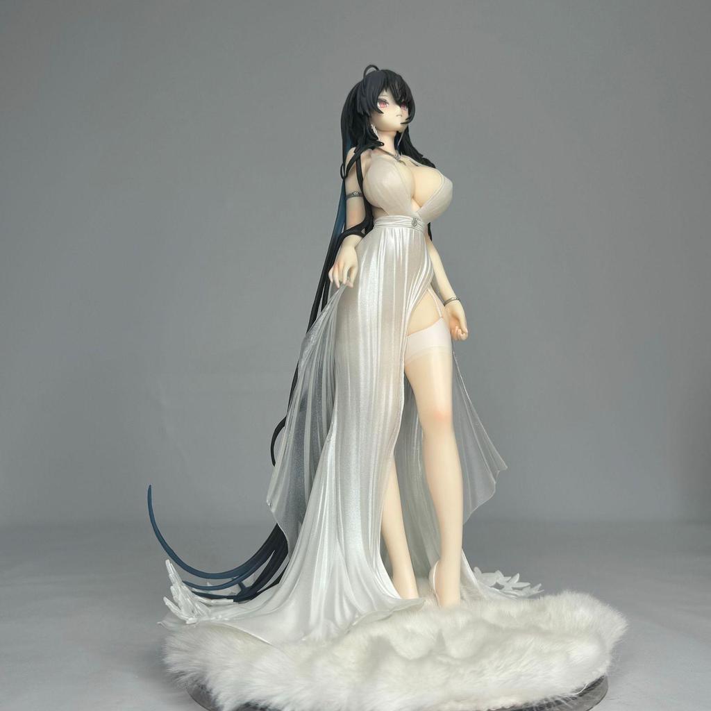 High-Quality Blue Lane Dress Phoenix Wren Anime Girl Model Desktop Ornament