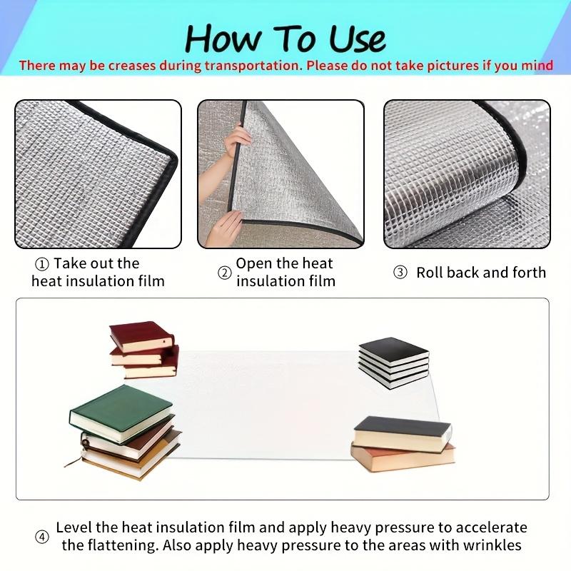 1PC Soundproof Curtains Windproof Aluminum Insulation Film Indoor Use Multiple Sizes Available